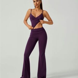 Elegant Purple Women's Jumpsuit